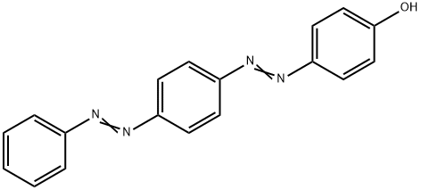 p-[[p-(phenylazo)phenyl]azo]phenol 구조식 이미지