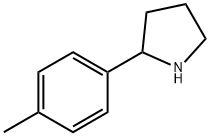 2-(4-METHYLPHENYL)PYRROLIDINE 구조식 이미지