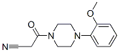 3-[4-(2-METHOXYPHENYL)PIPERAZIN-1-YL]-3-OXOPROPANENITRILE 구조식 이미지