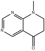 Pyrido[2,3-d]pyrimidin-5(6H)-one, 7,8-dihydro-8-methyl- (9CI) 구조식 이미지