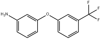 3-(3-TRIFLUOROMETHYL-PHENOXY)-PHENYLAMINE 구조식 이미지