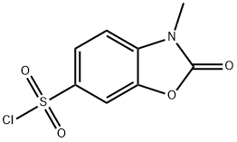 6-Benzoxazolesulfonylchloride,2,3-dihydro-3-methyl-2-oxo-(9CI) Structure