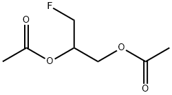 1-Fluoromethyl-1,2-ethanediol diacetate 구조식 이미지