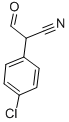 2-(4-Chlorophenyl)-2-cyanoacetaldehyde 구조식 이미지