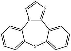 Dibenz[b,f]imidazo[1,2-d][1,4]thiazepine 구조식 이미지