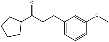 사이클로펜틸2-(3-메틸헥실)에틸케톤 구조식 이미지