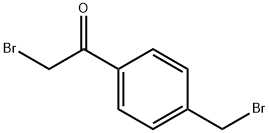 2-broMo-4'-broMoMethylacetophenone 구조식 이미지