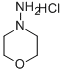 4-Morpholinamine, hydrochloride Structure
