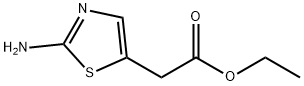 에틸2-(2-아미노티아졸-5-일)아세테이트 구조식 이미지