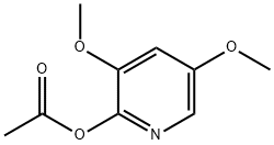 2-Pyridinol,3,5-dimethoxy-,acetate(ester)(9CI) 구조식 이미지