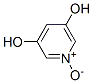3,5-Pyridinediol,1-oxide(9CI) 구조식 이미지