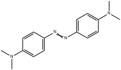 N,N,N',N'-tetramethyl-4,4'-azodianiline Structure