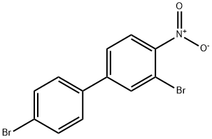 3,4'-디브로모-4-니트로-1,1'-비페닐 구조식 이미지