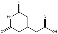 (2,6-DIOXO-PIPERIDIN-4-YL)-아세트산 구조식 이미지