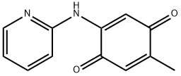 2,5-Cyclohexadiene-1,4-dione, 2-methyl-5-(2-pyridinylamino)- (9CI) Structure