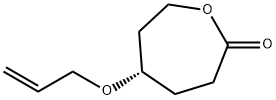 2-Oxepanone,5-(2-propenyloxy)-,(5S)-(9CI) 구조식 이미지