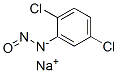 sodium 2,5-dichlorophenyl-N-nitrosoamide 구조식 이미지