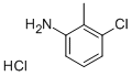 2-AMINO-6-CHLOROTOLUENE HYDROCHLORIDE 구조식 이미지