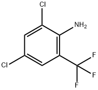 2-AMINO-3,5-DICHLOROBENZOTRIFLUORIDE 구조식 이미지
