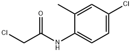 N1-(4-클로로-2-메틸페닐)-2-클로로아세트아미드 구조식 이미지