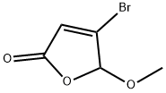 4-Bromo-5-methoxy-2(5H)-furanone 구조식 이미지