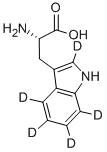 L-TRYPTOPHAN (INDOLE-D5) Structure