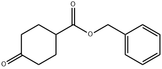Cyclohexanecarboxylic acid, 4-oxo-, phenylmethyl ester 구조식 이미지