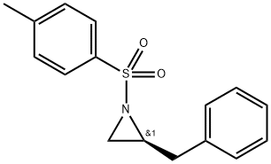 (S)-(+)-2-BENZYL-1-(P-TOLYLSULFONYL)AZIRIDINE 구조식 이미지