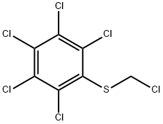pentachloro[(chloromethyl)thio]benzene Structure