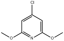Pyridine,4-chloro-2,6-dimethoxy- Structure