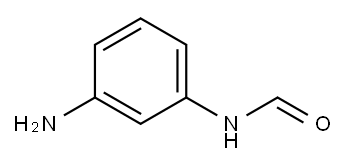 N-(3-aminophenyl)formamide 구조식 이미지