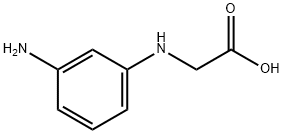 2-(3-aminophenylamino)acetic acid Structure