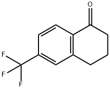 6-(Trifluoromethyl)-2,3,4-trihydronaphthalen-1-one 구조식 이미지