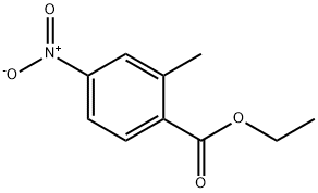 Benzoic acid, 2-Methyl-4-nitro-, ethyl ester 구조식 이미지