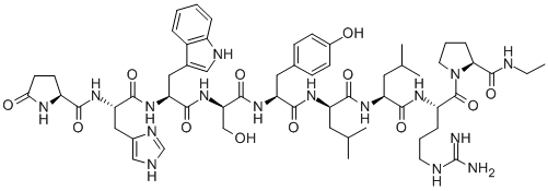 (D-SER4)-LEUPROLIDE Structure