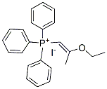 (2-ethoxy-1-propenyl)triphenylphosphonium iodide Structure