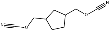 Cyanic acid, 1,3-cyclopentanediylbis(methylene) ester (9CI) 구조식 이미지