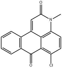 6-chloro-3-methyl-3H-naphtho[1,2,3-de]quinoline-2,7-dione 구조식 이미지