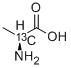 L-ALANINE-2-13C Structure