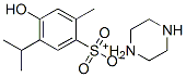 piperazinium thymol-6-sulphonate Structure