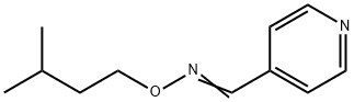 4-PYRIDINEALDOXIME O-ISOAMYL ETHER Structure