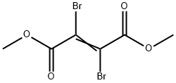 (Z)-2,3-Dibromo-2-butenedioic acid dimethyl ester 구조식 이미지