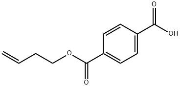 4-(but-3-en-1-yloxycarbonyl)benzoic acid Structure