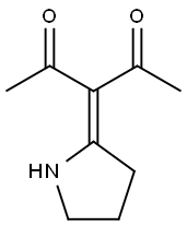 3-PYRROLIDIN-2-YLIDENE-PENTANE-2,4-DIONE Structure