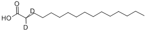 HEXADECANOIC-2,2-D2 ACID 구조식 이미지