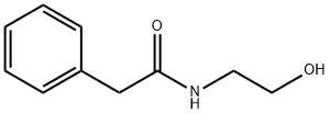 N-(2-HYDROXYETHYL)-2-PHENYLACETAMIDE 구조식 이미지