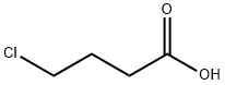 4-CHLOROBUTYRIC ACID 구조식 이미지