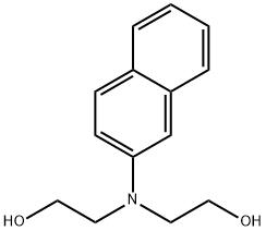 2,2'-(2-NAPHTHYLIMINO)DIETHANOL Structure