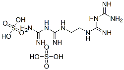 3,8-diimino-2,4,7,9-tetraazadecanediamidine disulphate 구조식 이미지