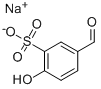 4-FORMYL-1-PHENOL-2-SULFONIC ACID SODIUM SALT Structure